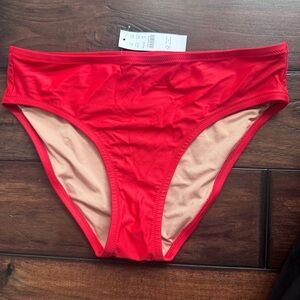 J. Crew Red Bikini Bottoms